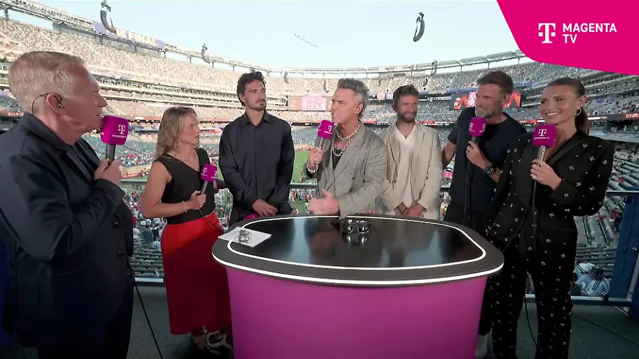 Robbie Williams äußert sich bei MagentaTV