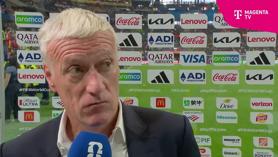 Deschamps stellt Schiedsrichterfrage nach WM-Aus