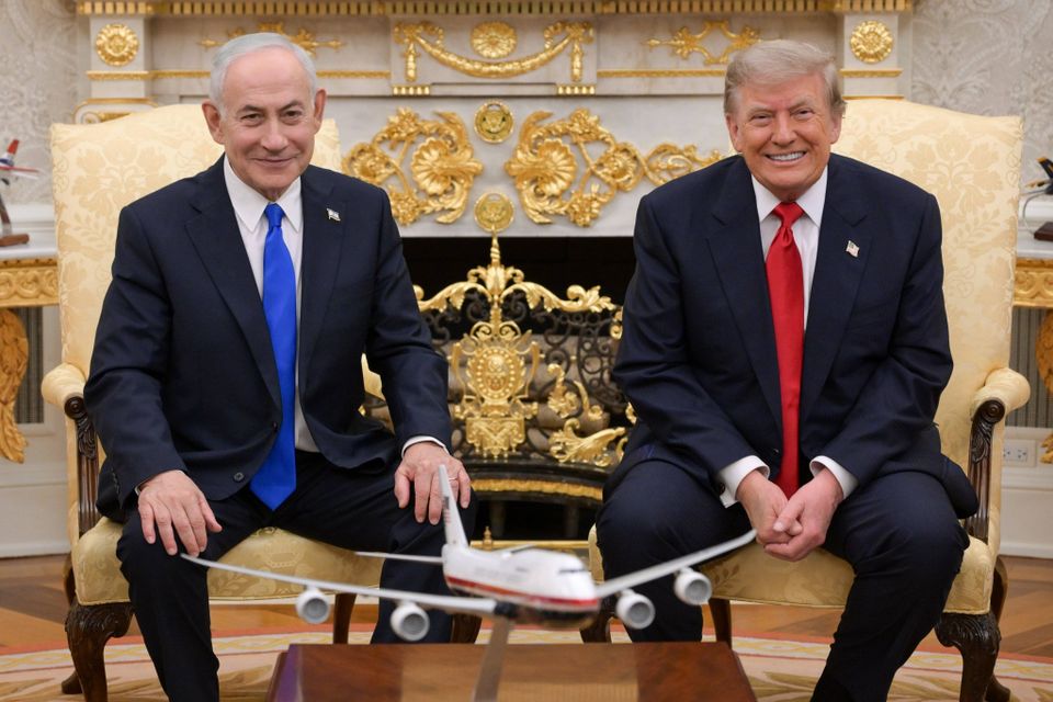 Besuch von Benjamin Netanyahu und Wolodymyr Selenskyj bei Donald Trump im Weißen Haus