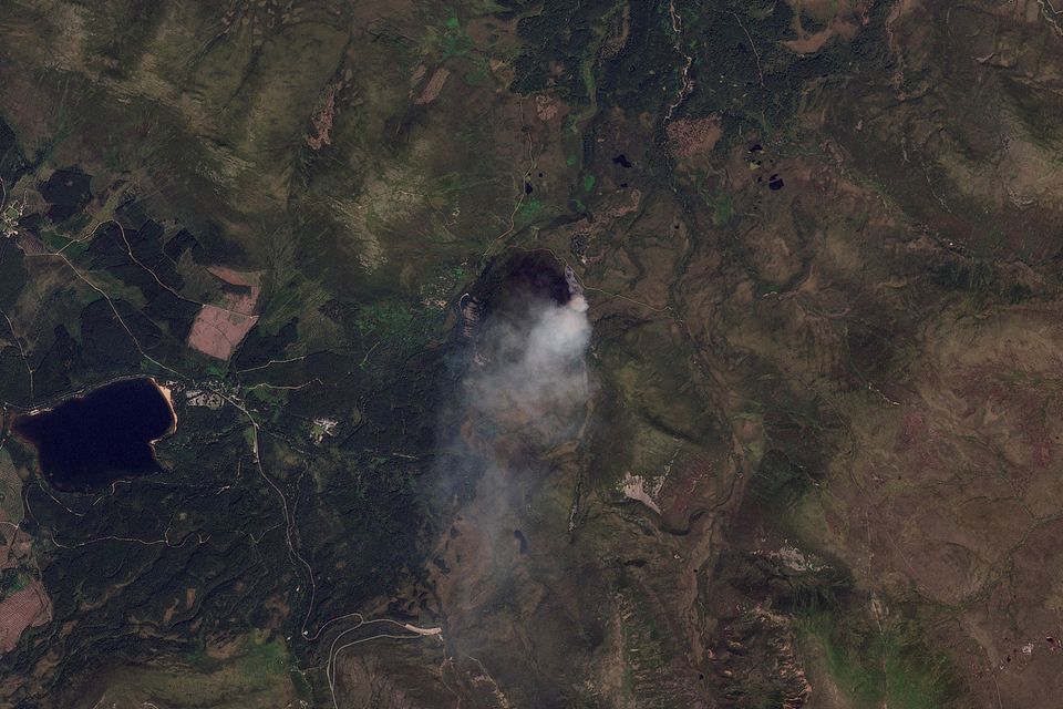 Flächenbrand im Cairngorms-Nationalpark führt zu Evakuierungen