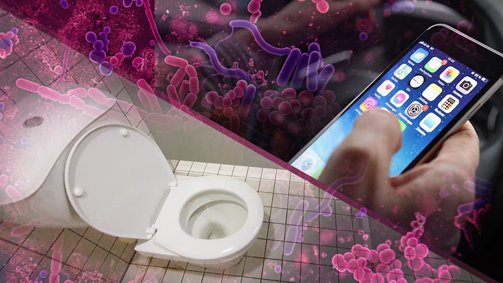 Handy vs Toilette: Wo sind mehr Keime?
