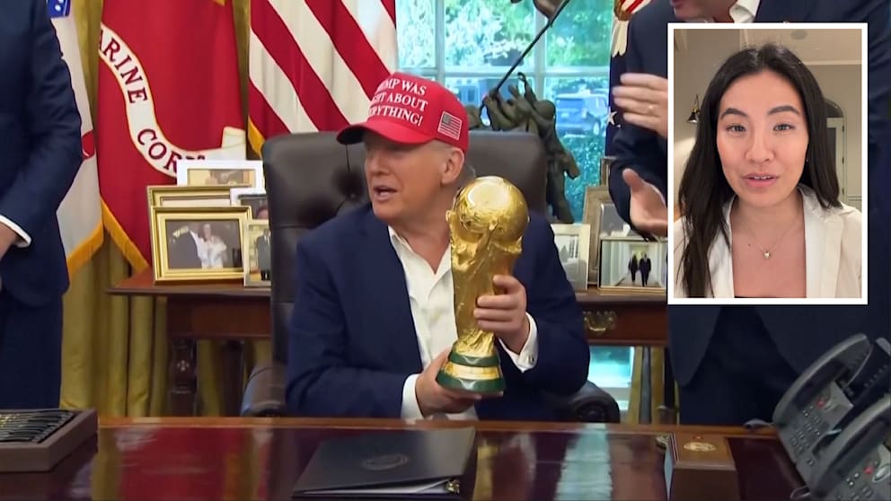 Trumps WM-Debüt: Politischer Showdown beim Finale
