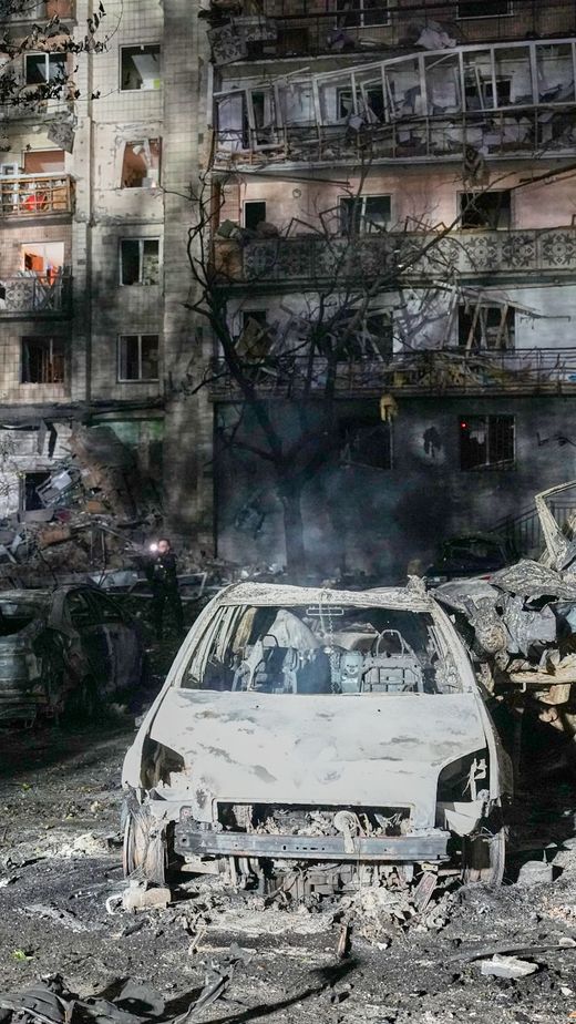 Russland antwortet mit massiven Angriffen auf Kyjiw