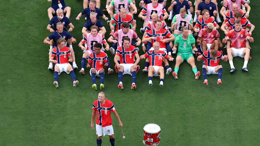 Haalands Jubel: Norwegen im Viertelfinale