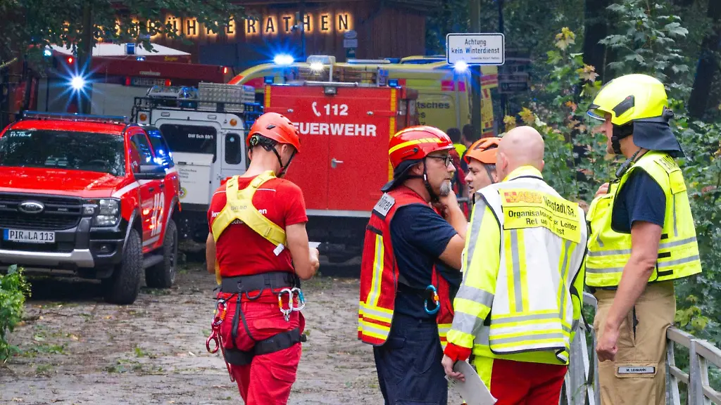 Toter und Verletzte durch Unwetter in der Sächsischen Schweiz
