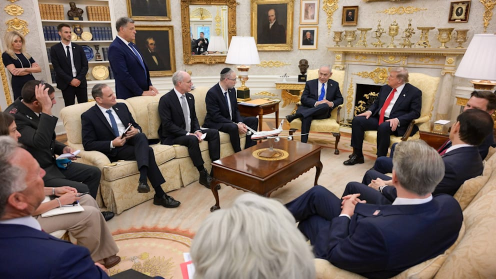 Erstes Treffen zwischen Trump und Netanjahu seit Iran-Kriegsbeginn