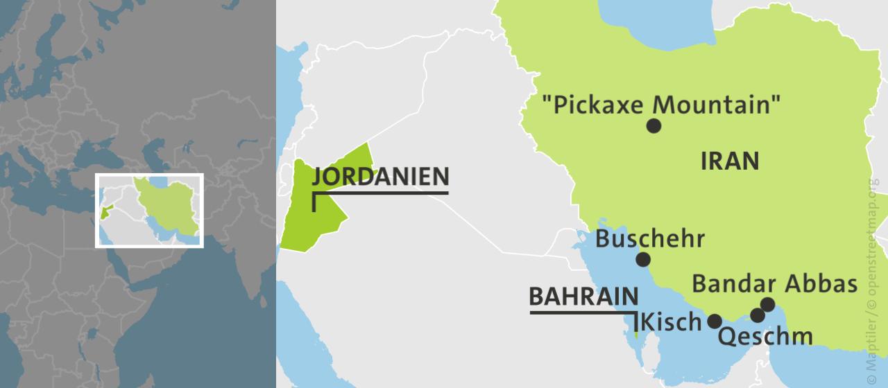 Spannungen im Nahen Osten: US-Militär gibt Raketenabwehr an