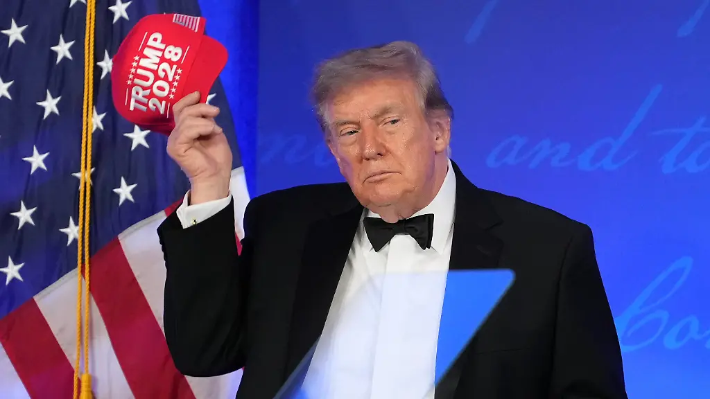 Trump bei Gala-Dinner der Hauptstadtpresse