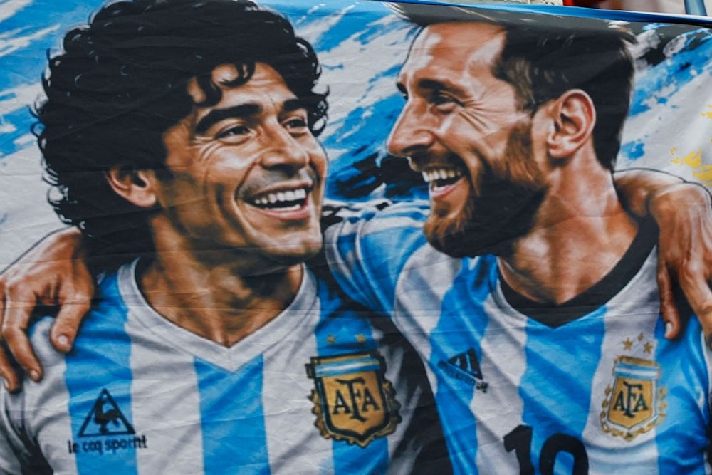 Argentinien gegen England: Messis legendäres Spiel