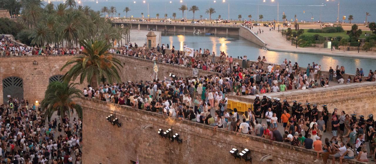Mallorca am Limit: Proteste gegen Massentourismus