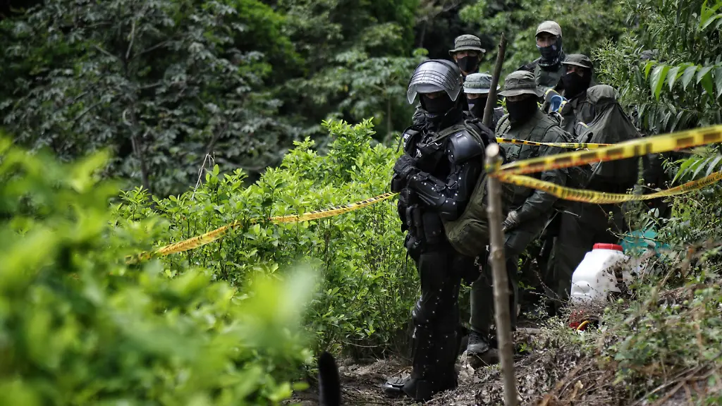 Kolumbianische Armee zerstört Drogenlabor
