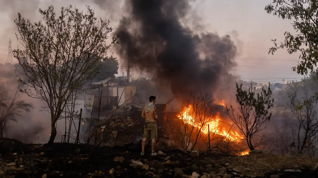 Festnahme nach Waldbrand in Griechenland