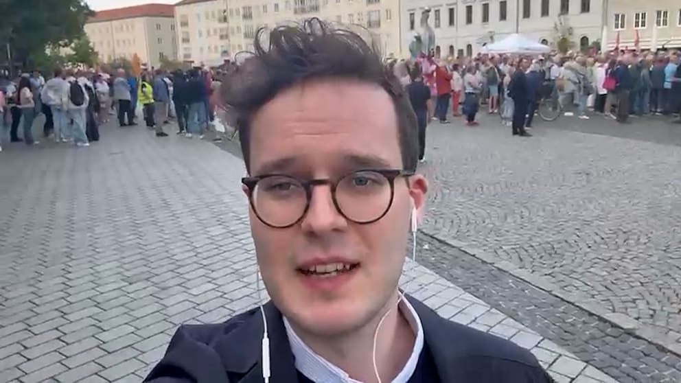 BILD-Reporter berichtet über Wahlkampf in Dessau