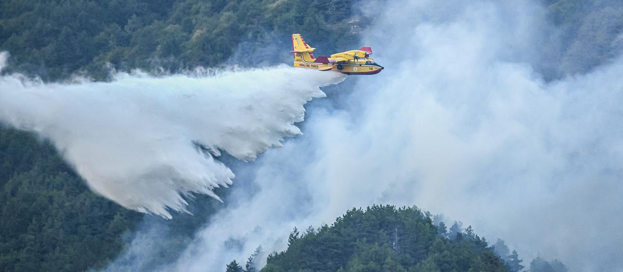 Feuer am Gardasee unter Kontrolle gebracht