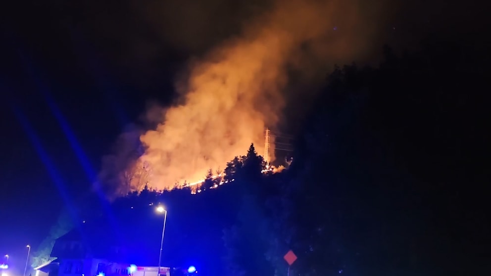 Schwarzwald in Flammen: Bewohner müssen Häuser verlassen