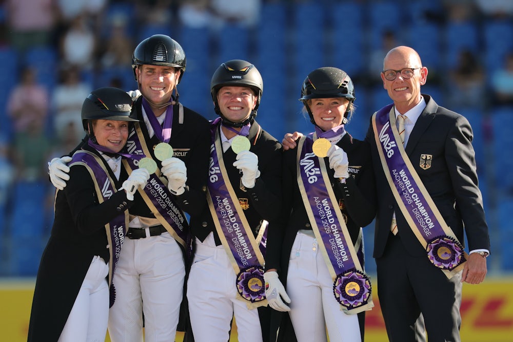 Deutschland gewinnt Gold im Dressurreiten
