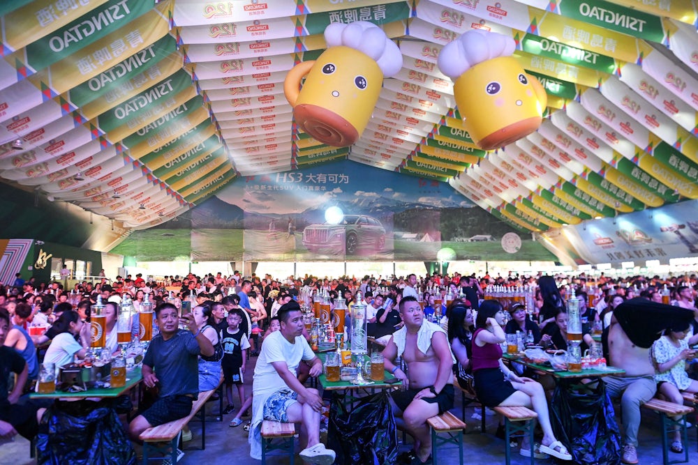 Oktoberfest in Qingdao: Einzigartiges Biererlebnis in China