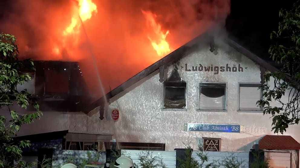 Rheinland-Pfalz: Brand eines Swingerclubs