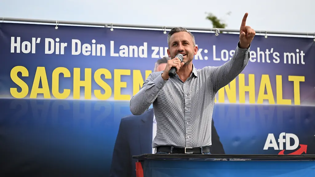 AfD vor der Wahl in Sachsen-Anhalt stark in Umfragen