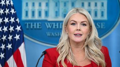 Karoline Leavitt verlässt ihr Amt als Trumps Pressesprecherin