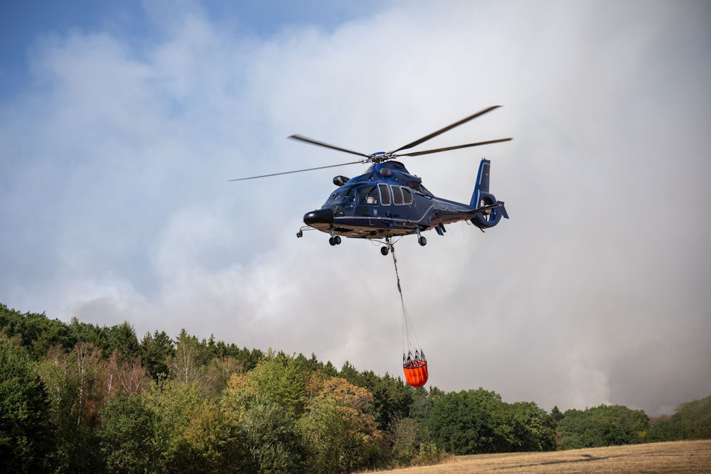 Vorsichtiges Aufatmen beim Großbrand in Hürtgenwald