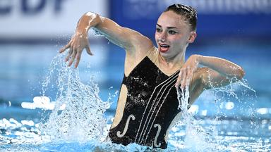 Klara Bleyer gewinnt Bronze in der Technischen Kür