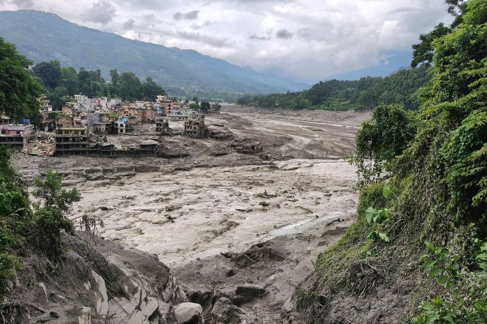 Gefahr eines neuen Hochwassers in Nepal nach Sturzflut