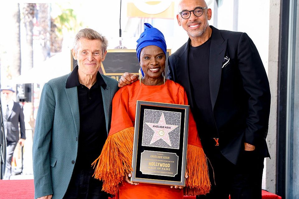 Angélique Kidjo erhält Stern auf dem Walk of Fame