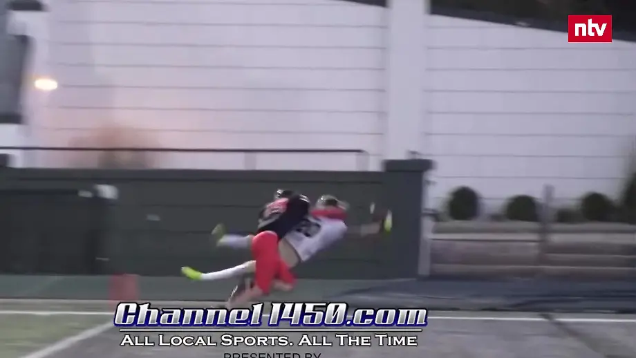 Spektakulärer Sieg durch einmaligen Touchdown-Catch
