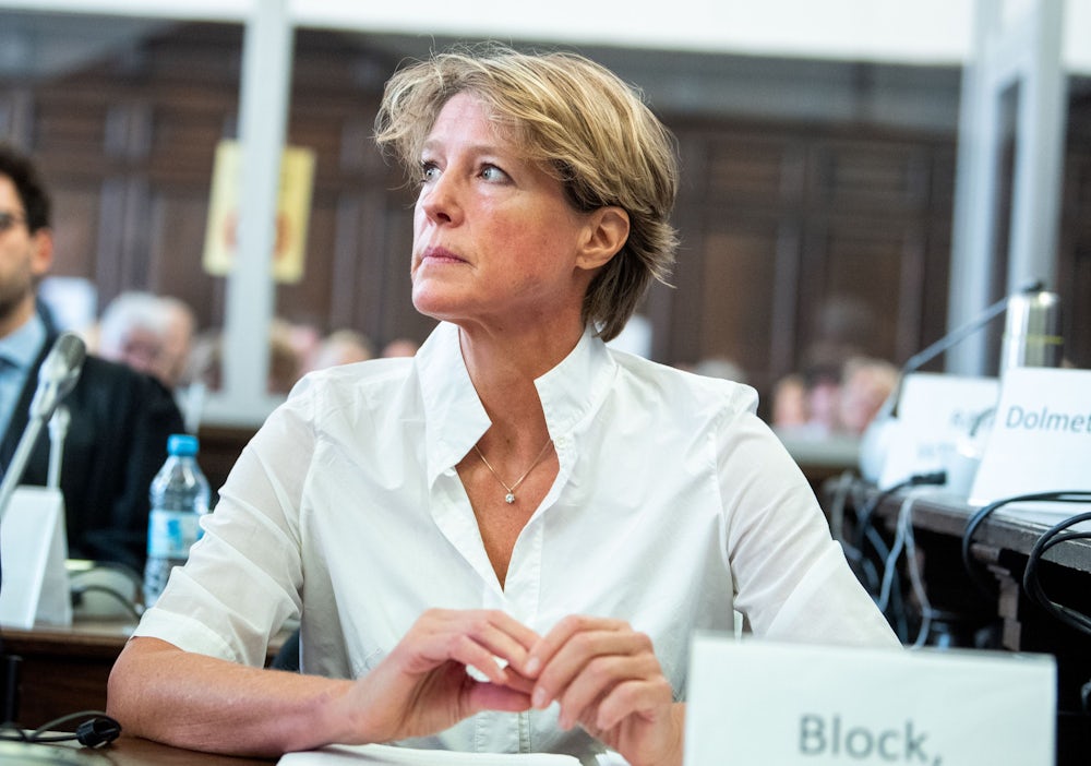 Christina Block äußert sich im Entführungsprozess
