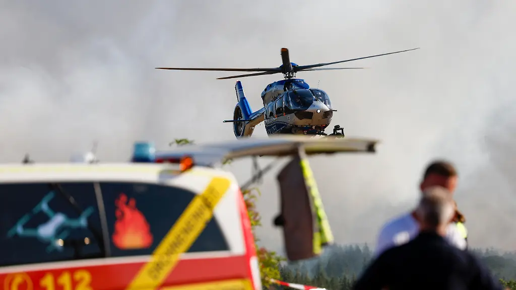 Feuerwehr fordert bessere Ausrüstung zur Bekämpfung von Waldbränden