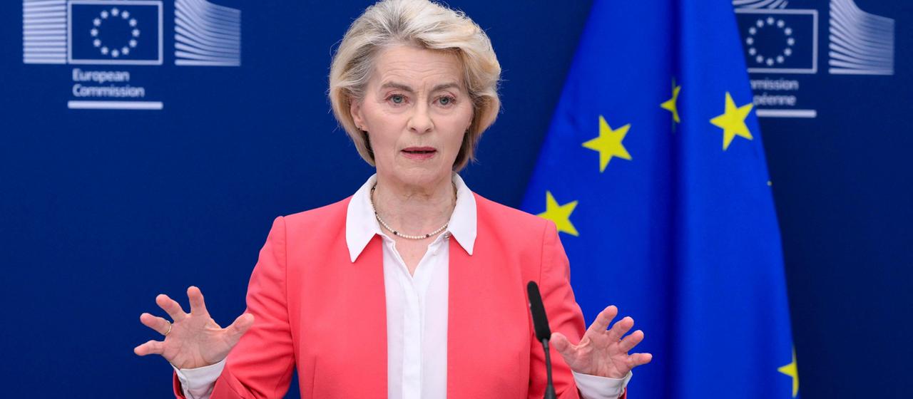 Migration in spanischer Exklave Ceuta: Von der Leyen fordert stärkeren EU-Grenzschutz