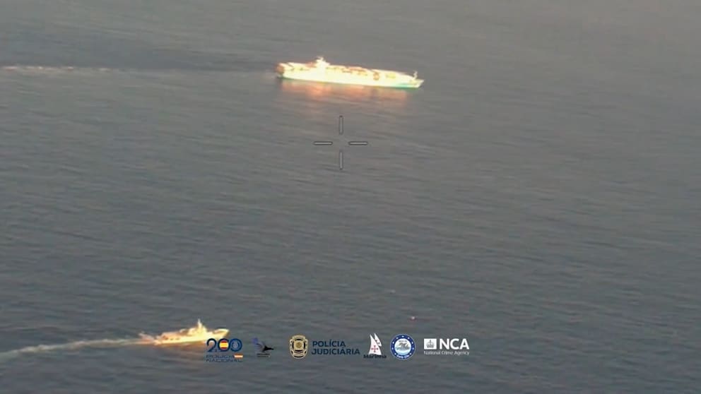 Spezialeinsatz auf See stoppt Kokain-Schiff