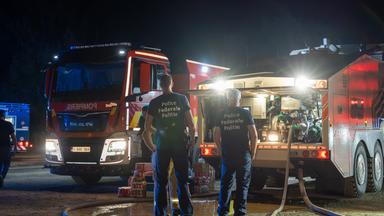 Feuer in Hürtgenwald unter Kontrolle: Lage nahe der belgischen Grenze
