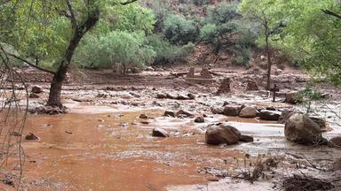 Unwettergefahr und Sturzfluten im Grand Canyon