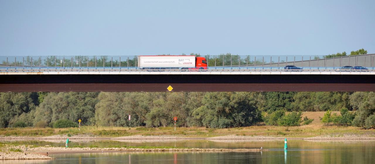Sonntagsfahrverbote wegen Niedrigwasser gelockert