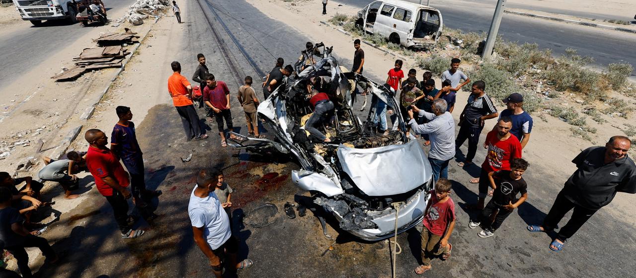 Israelische Angriffe im Gazastreifen trotz geplanter Entwaffnung der Hamas