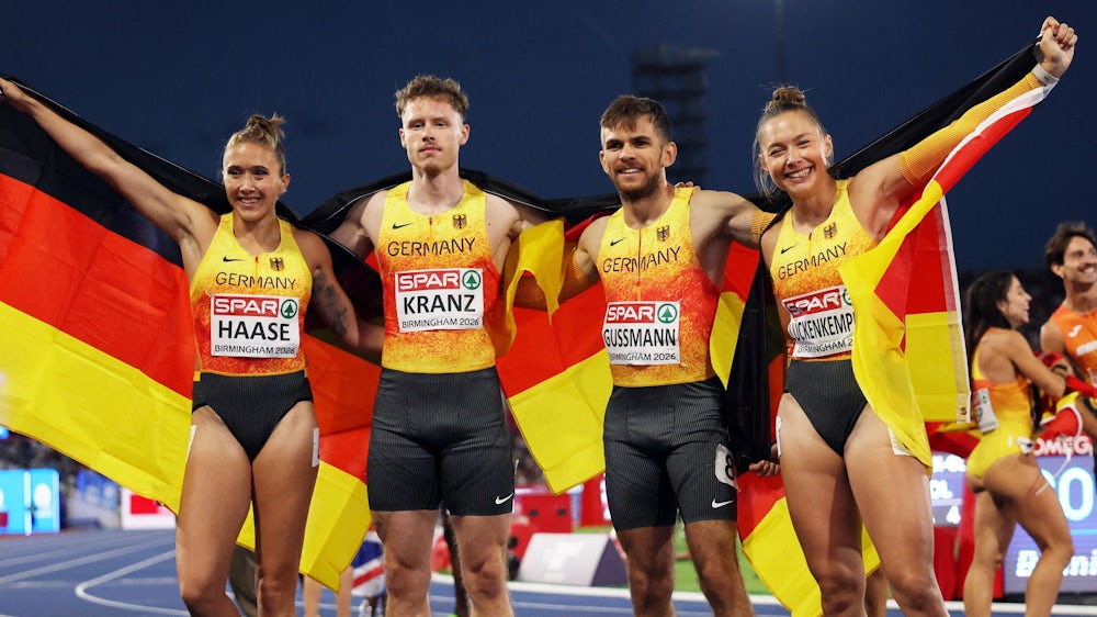 Deutsche Erfolge bei Leichtathletik-EM in Birmingham