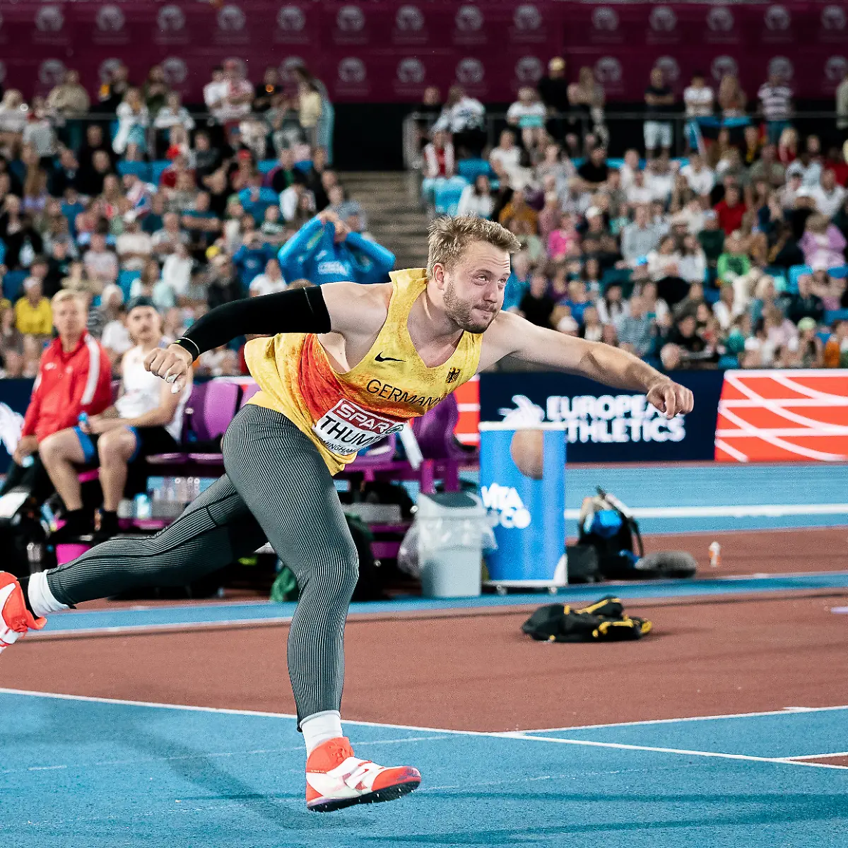 Julian Weber gewinnt erneut Gold im Speerwurf