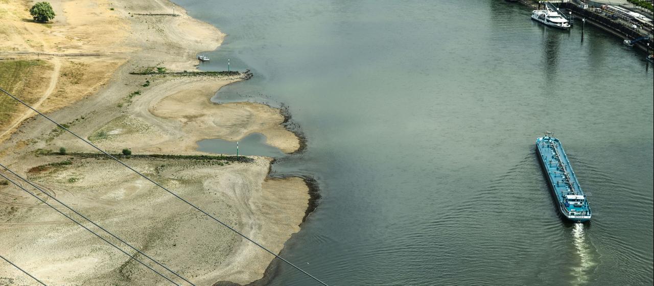 Deutschlands Flüsse im Niedrigwasser: Auswirkungen und Maßnahmen