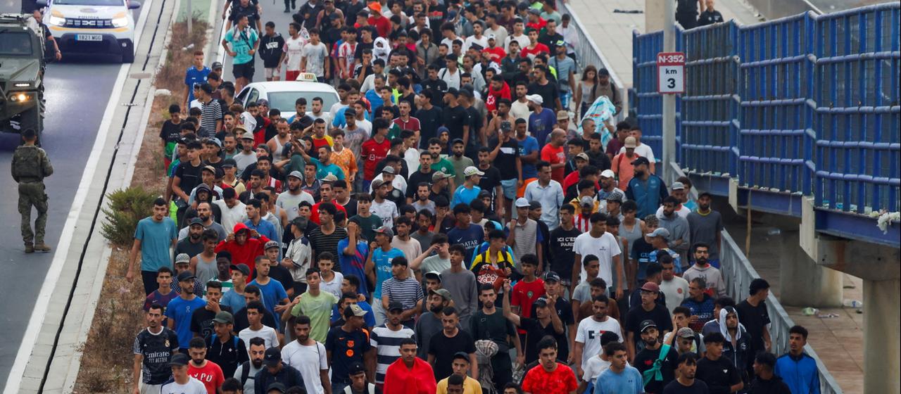 Die Reaktion der EU auf die Migrationssituation in Ceuta
