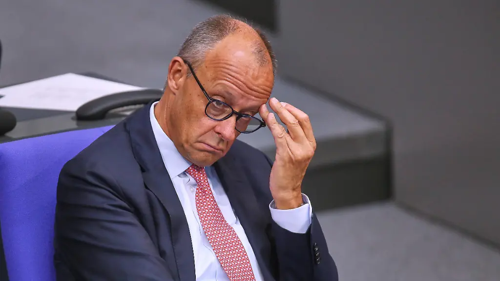 Kanzler Friedrich Merz im Umfrage-Tief
