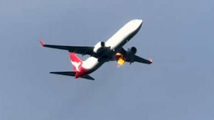 Flammen bei Boeing: Triebwerkprobleme nach dem Start