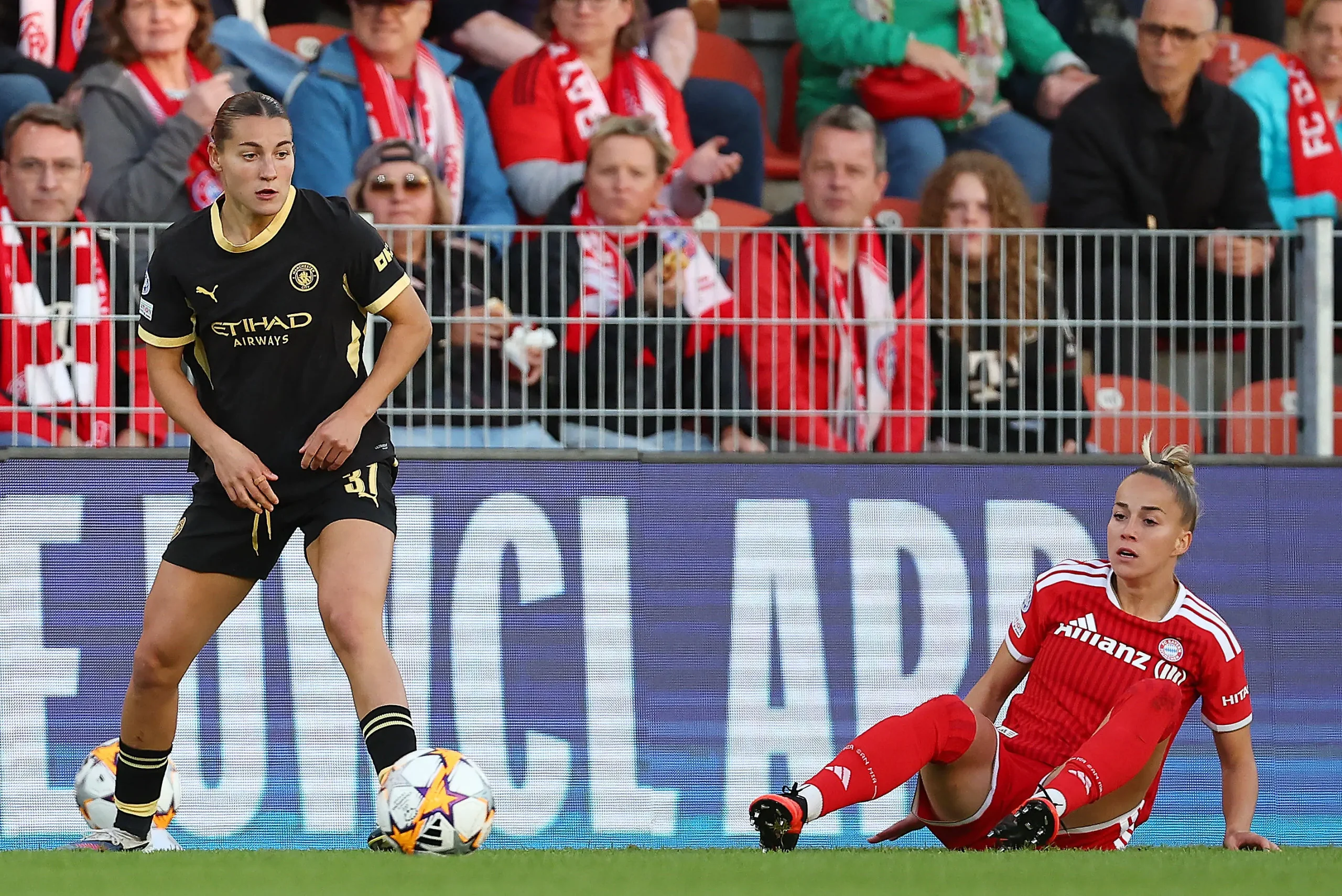 Bayern-Frauen erleben Rückschlag im Champions-League-Auftakt gegen ManCity