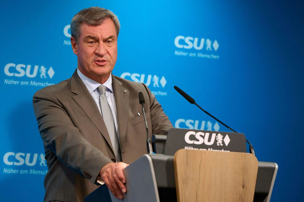 Söder sieht CSU als Schutzwall gegen AfD