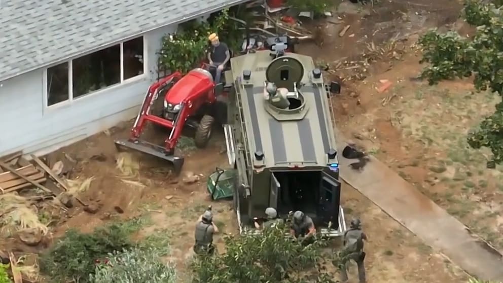 Ein stundenlanger Einsatz in Oregon: SWAT-Team stoppt einen bewaffneten Mann