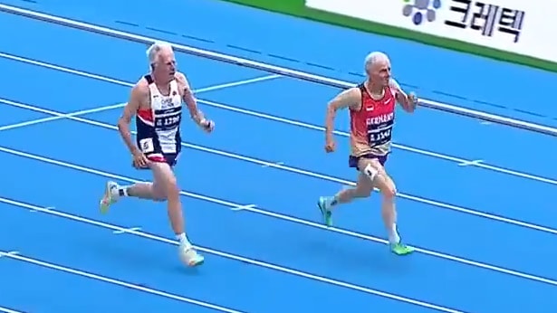 100m-GOLD bei Senioren-WM: Beeindruckende Geschwindigkeit eines deutschen Läufers mit 88 Jahren