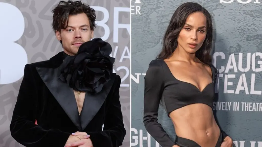 Gerüchte um intime Hochzeit: Harry Styles und Zoë Kravitz