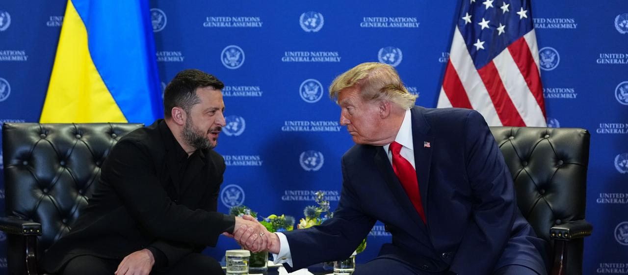 UN-Generalversammlung: Trump und Selenskyj sprechen über Deeskalation