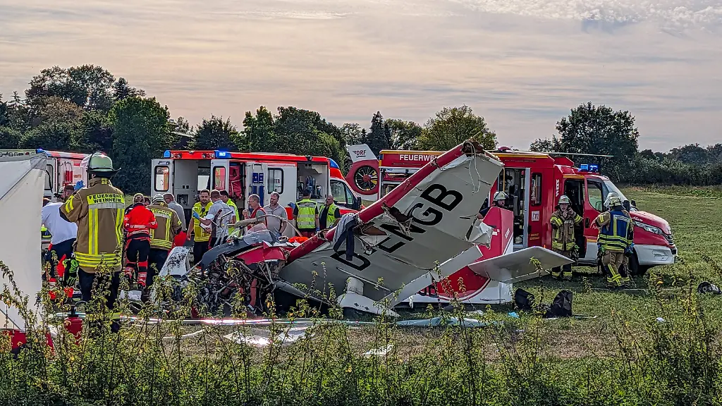 Tragischer Flugzeugabsturz bei Luftsport-Festival in Hessen